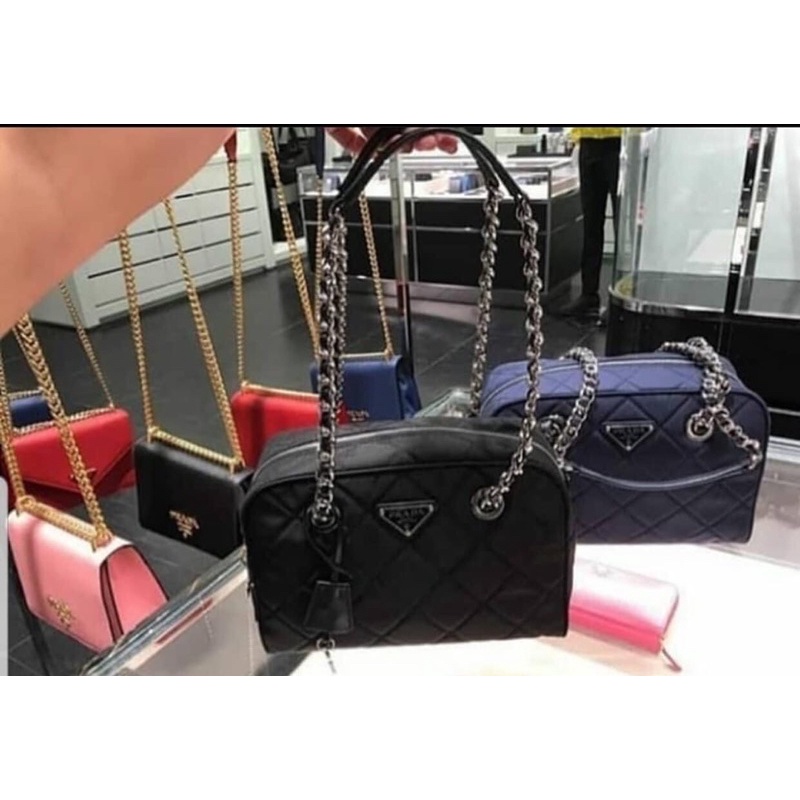 Prada Tessuto Impuntu ถูกที่สุด พร้อมโปรโมชั่น เม.ย. 2023|BigGoเช็คราคาง่ายๆ