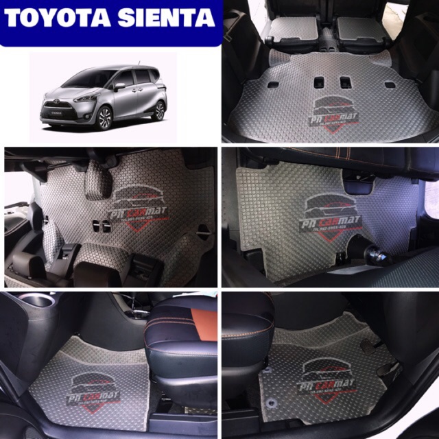 พรมปูพื้นรถยนต์ TOYOTA SIENTAเต็มคัน