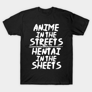 ถูกสุดๆเสื้อยืด พิมพ์ลายอนิเมะ In The Streets Hen In The Sheets สําหรับผู้หญิงรหัสเต็ม