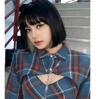 วิกผมกิ๊ฟสี💥 แฮร์พีช กิ๊บ 1 ตัว สวยปัง แบบ LISA Black Pink (พร้อมส่ง) วิกผมไฮไลท์ ผมเปีย ส่งในไทย