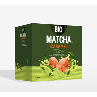 Bio Matcha Tea Caramel ไบโอมัทฉะ คาราเมล