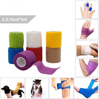 NEENCA Bandage Wraps เทปปฐมพยาบาลแบบยืดหยุ่นสายรัดข้อมือสำหรับกีฬาข้อเท้า
