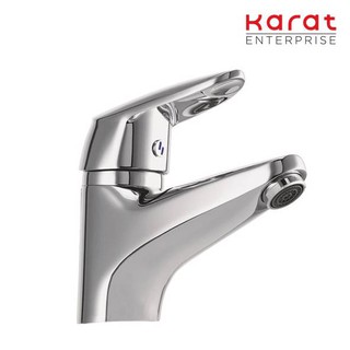 Karat Faucet ก๊อกเดี่ยว อ่างล้างหน้า แบบก้านโยก (ไม่มีป๊อบอัพ) รุ่น KF-26-610-50