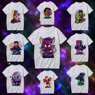 MARVEL เสื้อยืดการ์ตูนมาเวลสวยๆ Unisex