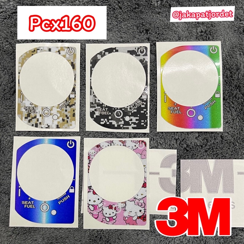 pcx160 Click160 สติ๊กเกอร์เบ้า Giorno Lead125 กันรอยเบ้ากุญแจ pcx 160 Pcx2021-2024 เพิ่มสีสันให้สวยงาม