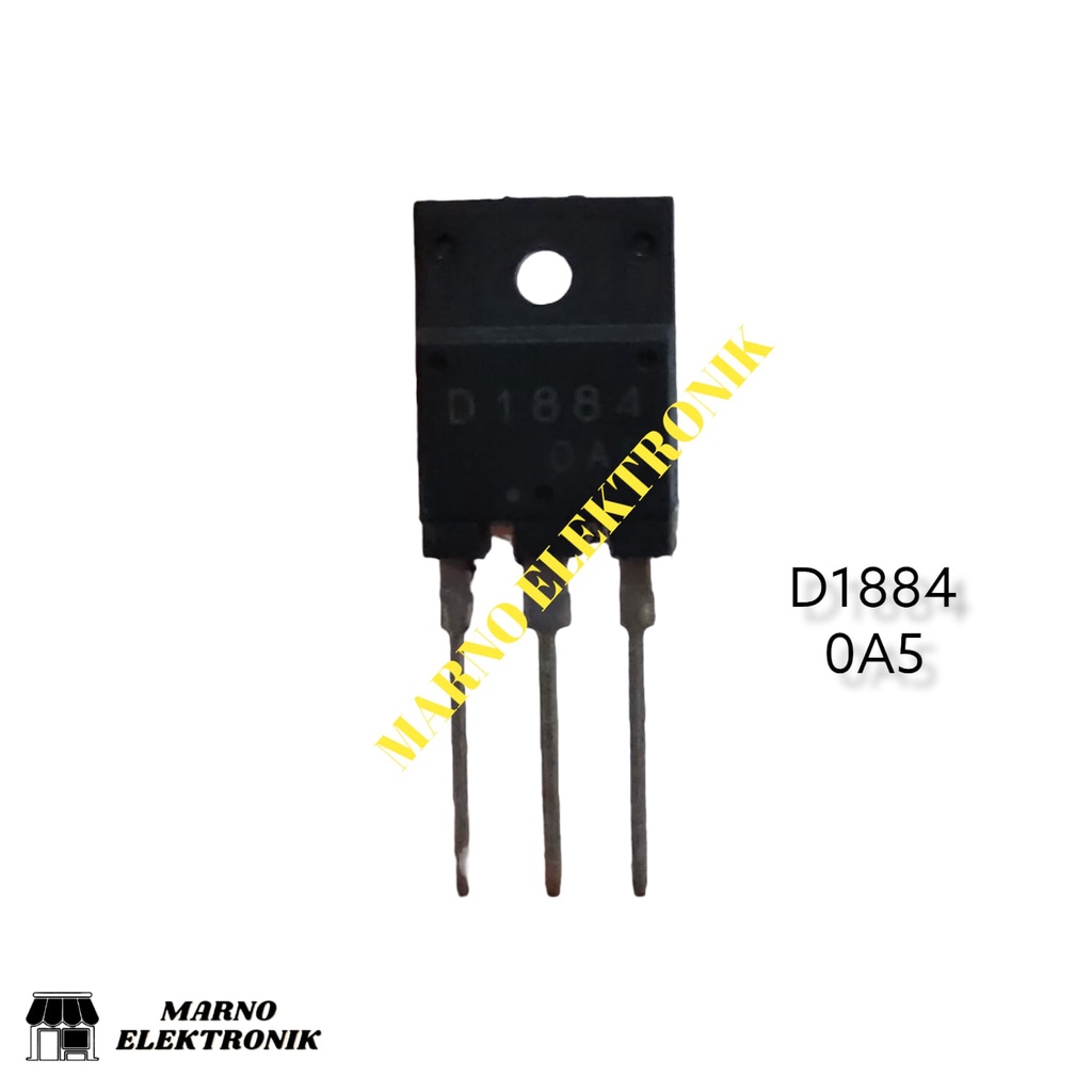 ต้นฉบับ D1884 ทรานซิสเตอร์