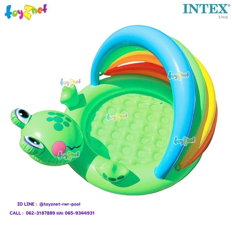 Intex สระเด็กเล็กรูปกบน้อยหรรษา รุ่น 57416
