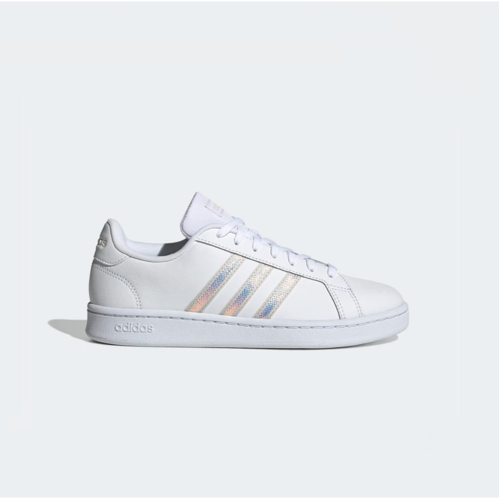 **สินค้ามีปัญหาเรื่องกาว ต้องนำไปติดกาวใหม่ก่อนใช้งาน** Adidas Grandcourt W(ผญ) FW3734 " ของแท้ ป้ายไทย " รองเท้าลำลอง