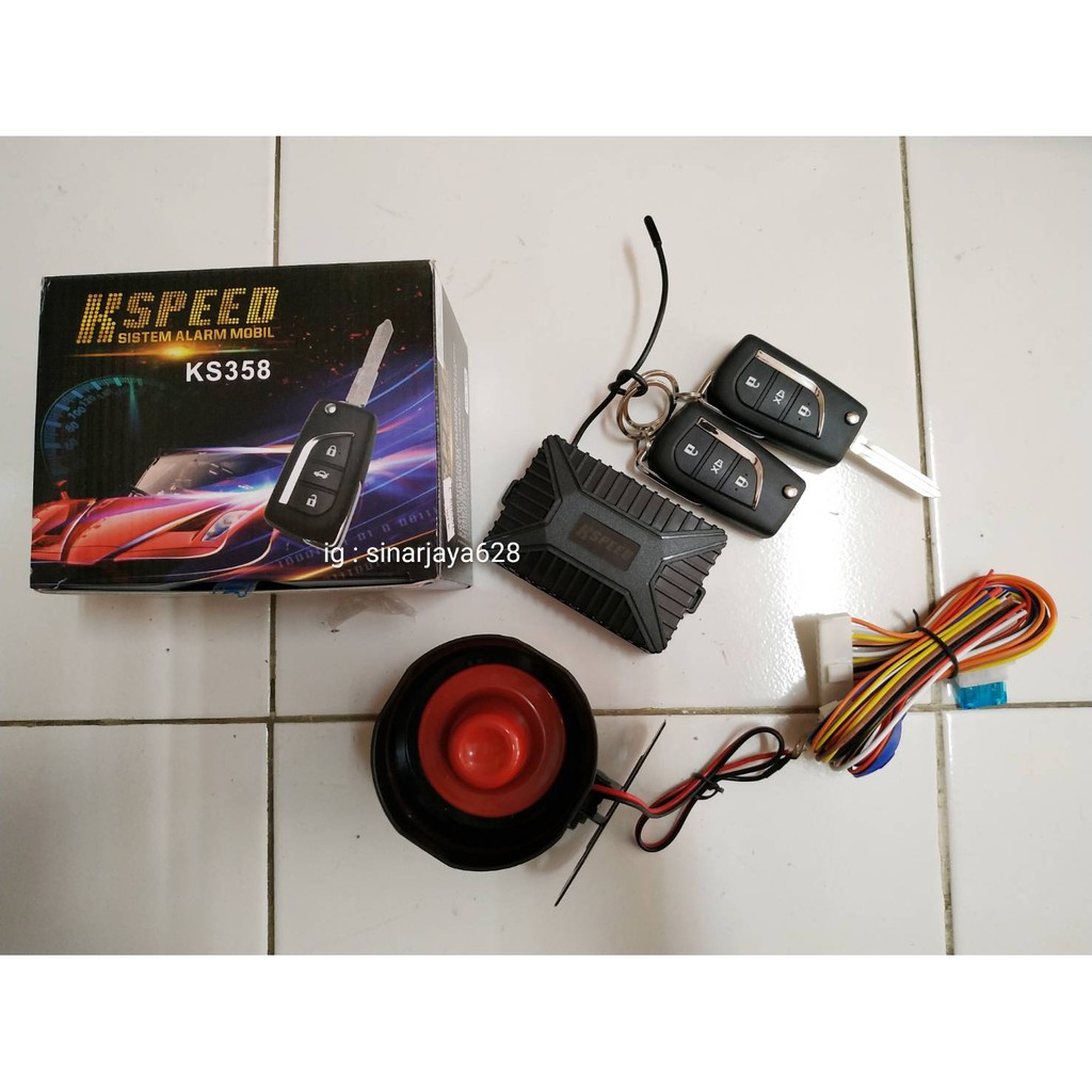 รถยี่ห้อ Kspeed Alarm Remote series KS358