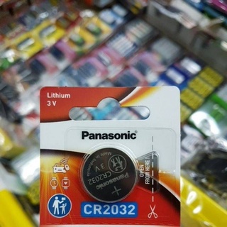 (1ก้อน) ถ่าน Panasonic CR2032 3V สีแดง จำนวน 1ก้อน ของแท้บริษัท