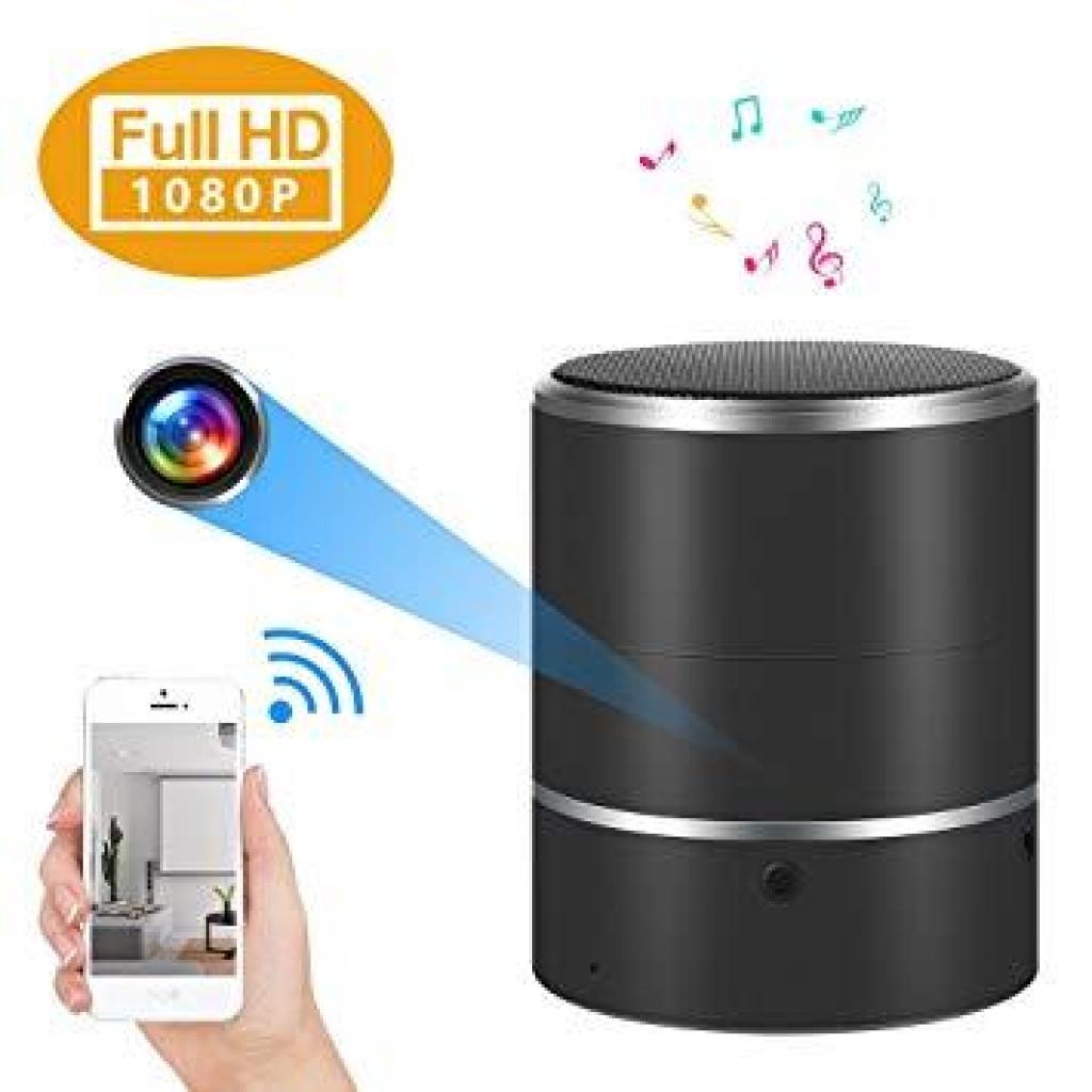 4K HD Bluetooth Speaker Camera WiFi Spy Camera Home Wireless Hidden Camera