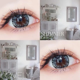 🔥 คอนแทคเลนส์ ✨ขนาดบิ๊กอาย✨ Shimmer (Lovelylens) Gray / Brown / Black