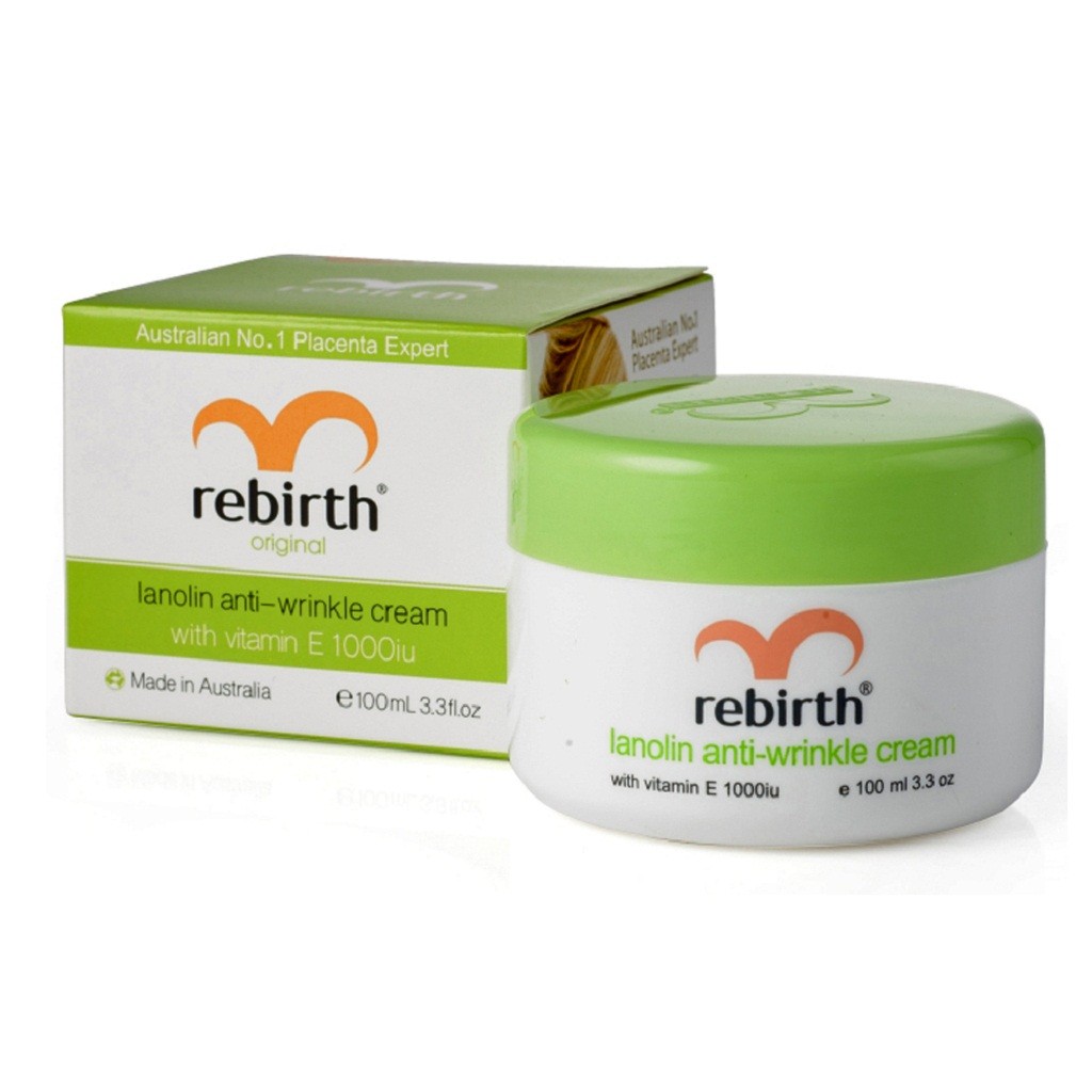 Rebirth Lanolin Anti-Wrinkle Cream 100 ml ครีมลาโนลิน - beautylunla ...