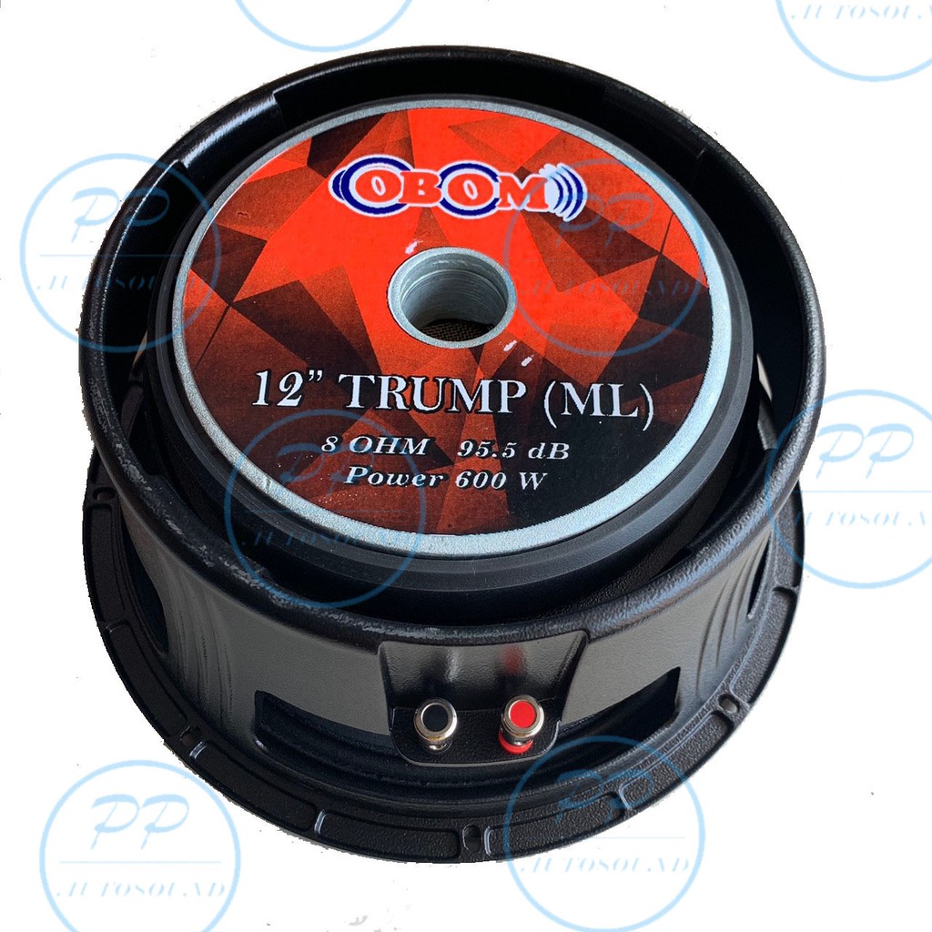 OBOM ดอกลำโพง 12นิ้ว 600วัตต์ 8โอห์ม โครงหล่อ OBOM 12