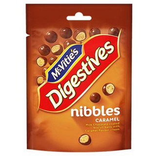 แมควิตี้ส์นิบเบิ้ลคาราเมล 120 กรัม/Mcvities Nibbles Caramel 120g