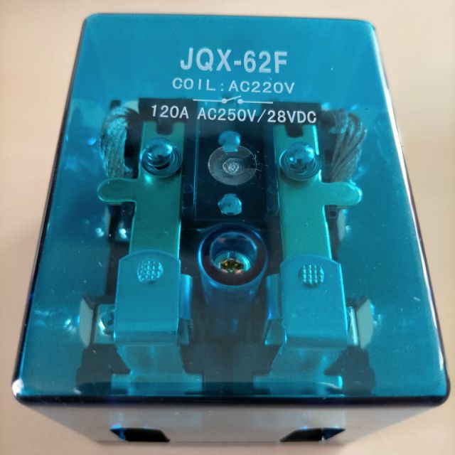 รีเลย์ 120A coil 220vac JQX-62F , jqx-62f