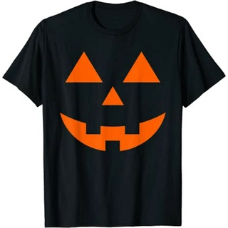 เสื้อยืด พิมพ์ลายฟักทองฮาโลวีน Jack-O-Lantern