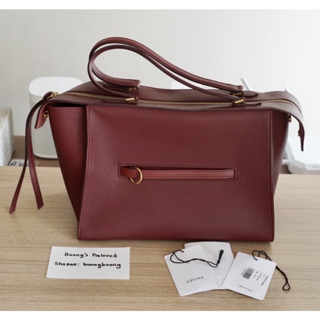 [แท้] กระเป๋า Celine Ring Bag หนังทั้งใบ