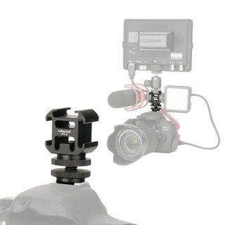 Aluminum Alloy Ulanzi PT-3S Cold Shoe Mount Adapter For Canon Nikon DSLR Camera GoPro l Action Camera