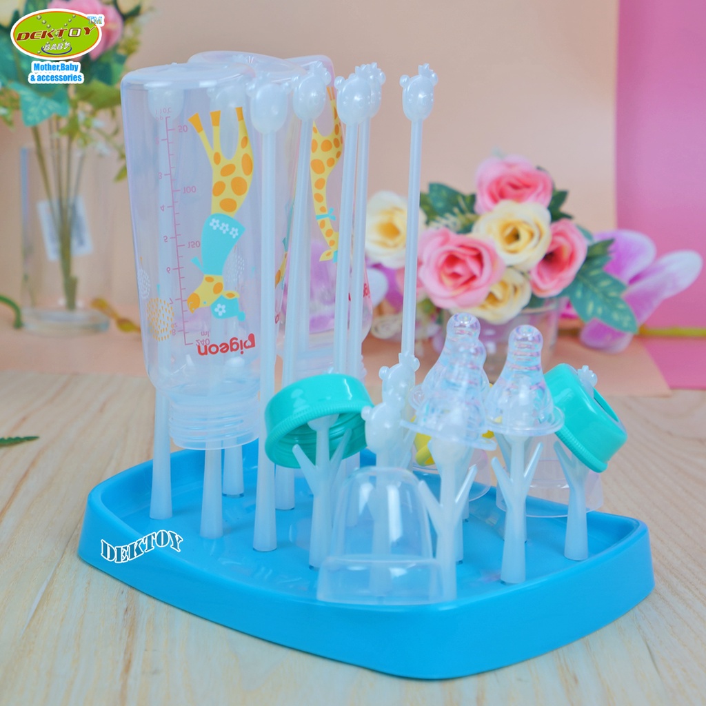 Nanny Micro+ ที่คว่ำขวดนม Size M /18ก้านเสียบ Microban รูปที่ 2