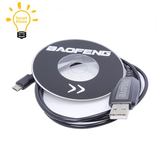 『★』BF-T1 Accessories USB Programming Cable+ CD Firmware For BAOFENG BF-T1 Mini Walkie Talkie BF-91