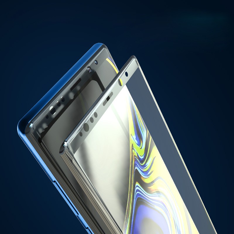 กระจกนิรภัยสำหรับฟิล์มกันรอยหน้าจอโทรศัพท์มือถือ Samsung Galaxy Note 9 2 . 5 D H 9 H