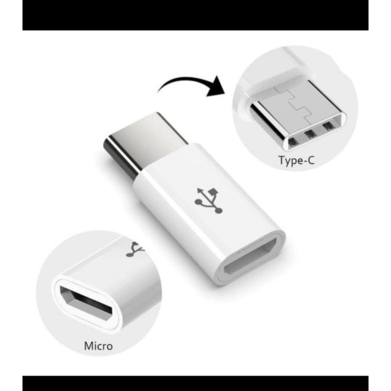 ตัวแปลงการเชื่อมต่อ Micro เป็น Type-C Micro เป็น Type C
