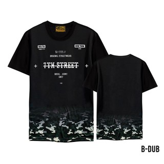 7th street เสื้อโอเวอร์ไซส์ รุ่น Delta Unit Black Label