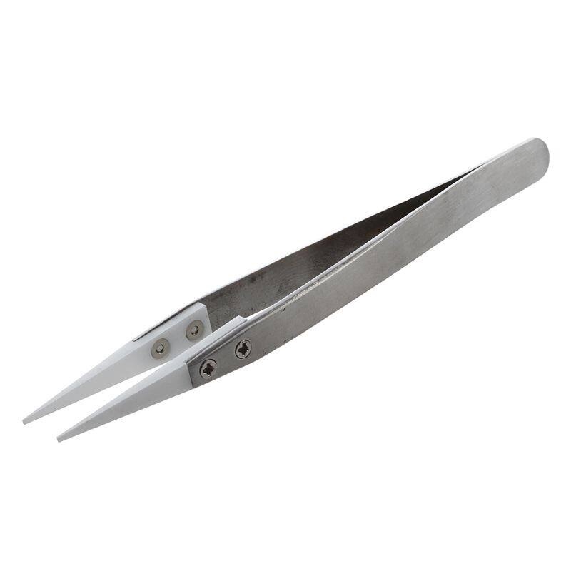 คีมเซรามิค (Ceramic Tweezer) ทนความร้อนสูง ปลายแหลม