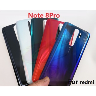 ฝาครอบด้านหลัง แบบเปลี่ยน สําหรับ Redmi Note 8 Pro