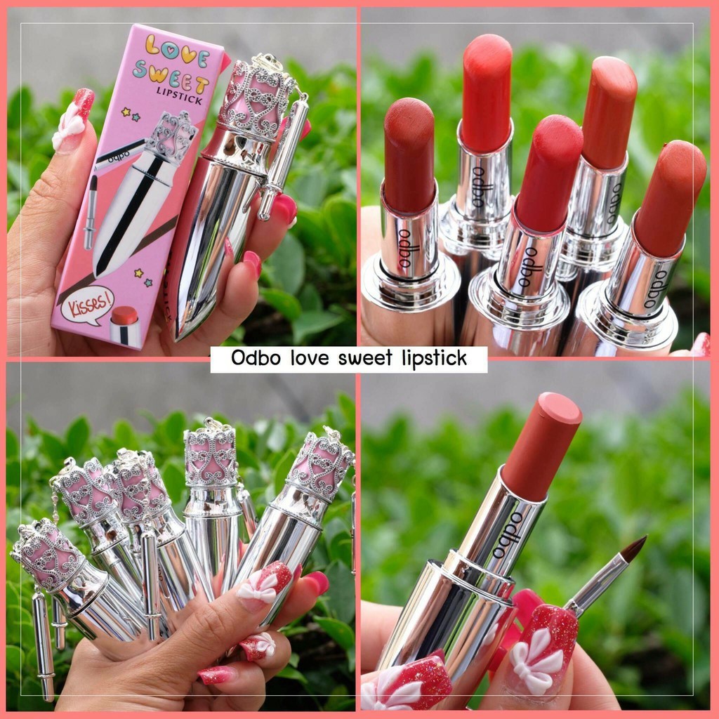 ใหม่!! ลิปเจ้าหญิง odbo love sweet lipstick