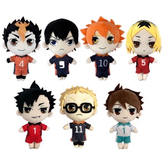 ตุ๊กตา Haikyuu!! ตุ๊กตายัดไส้ Shoyo Kageyama Nishinoya Tooru Tsukishima ของเล่นสําหรับเด็ก