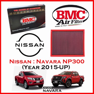 BMC Airfilters® (ITALY)🇮🇹 Performance Air Filters กรองอากาศแต่ง สำหรับ Nissan: Navara NP300 เครื่อง 2.3/2.5 (ปี 2015-UP)