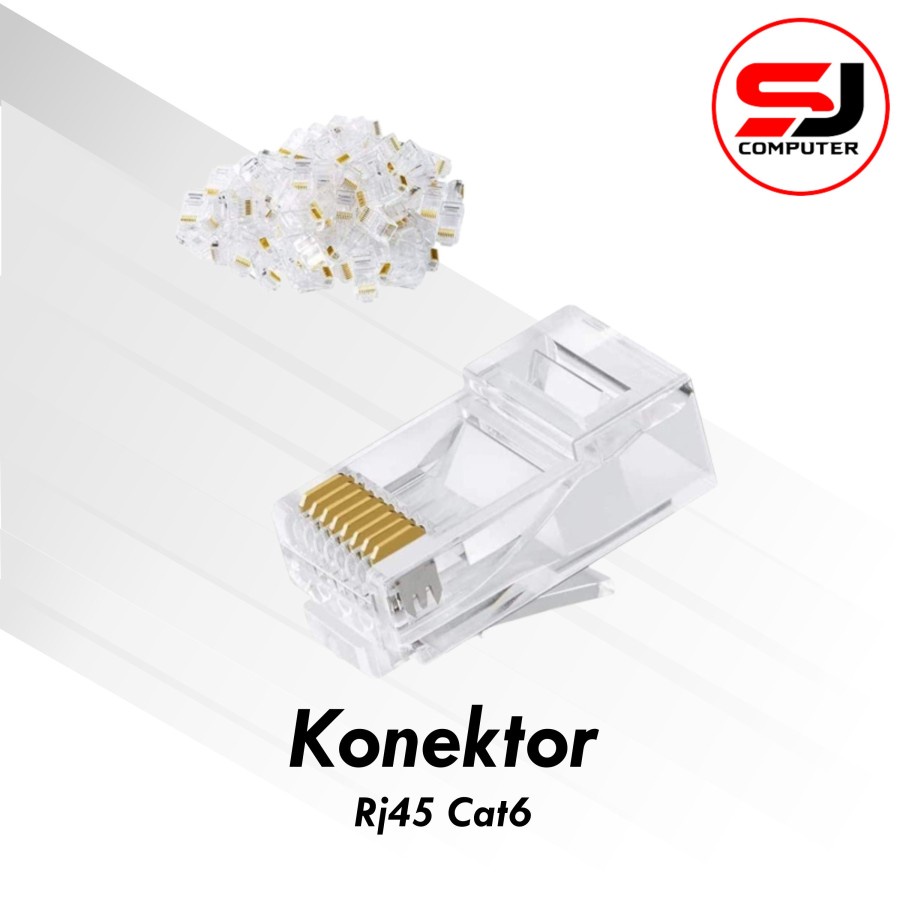 RJ45 LAN CAT6 Connector Cat 6 Connector