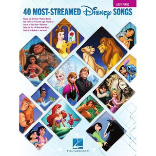 THE 40 MOST-STREAMED DISNEY SONGS (HL00295713)