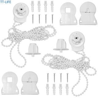 ชุดอุปกรณ์ซ่อมแซมม่านบังตา ลูกกลิ้ง 25 มม. 2 ชุด และตัวยึดมู่ลี่ อะไหล่อุปกรณ์เสริม แบบเปลี่ยน สําหรับซ่อมแซมม่านบังตา