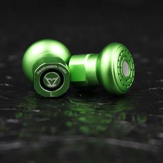 Toneking Dendroaspis Viridis Hifi ชุดหูฟังโลหะสามไดนามิกความถี่