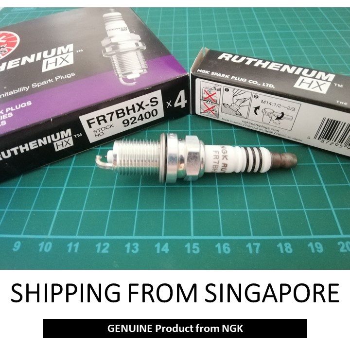 [จัดส่งจาก JB] หัวเทียน NGK Ruthineium HX LFR5AHX LKAR6AHX LKAR7AHX-S FR7BHX-S FR6AHX-S FR6BHX-S LKA