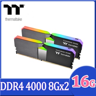 16GB (8GBx2) DDR4/4000 RAM PC (แรมพีซี) THERMALTAKE TOUGHRAM XG RGB (R016D408GX2-4000C19A)