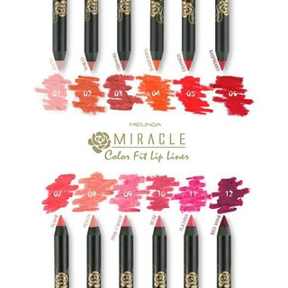 (แท้) MeiLinda Miracle Color Fit Lip Liner 1.5g ลิปขอบปาก