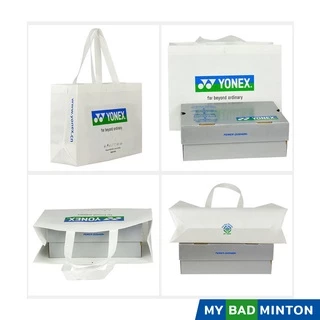 YONEX ถุงอเนกประสงค์ เส้นใย PP หนานุ่ม กันน้ำ น้ำหนักเบา แห้งไว้ ถุงหูรูด กระเป๋าเก็บของหูหิ้ว