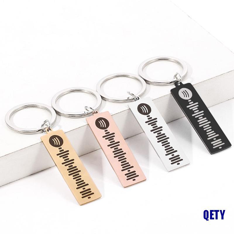 ( Qety ) พวงกุญแจรูปโค้ด Favorite Song Keyring - qetyellow.th - ThaiPick