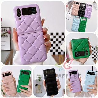 เคสโทรศัพท์มือถือหนัง กันกระแทก หรูหรา สําหรับ Samsung Galaxy Z Flip 4 Z Flip 3 Zflip 3 Z Flip 4 Flip 3