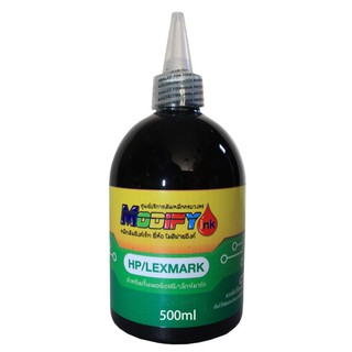 Modify ink หมึกเติมTank สำหรับเครื่อง Hp ทุกรุ่น ขนาด 500ml (Black)