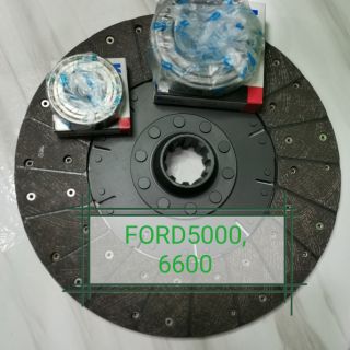 แผ่นครัชรถไถFord​5000, 6600(ราคา1ชุด3ชิ้น)