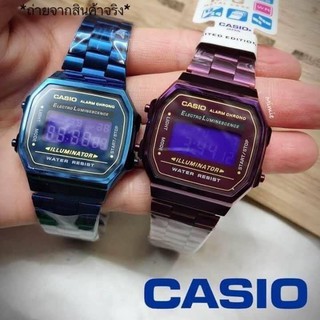 Casio งานมิลเลอร์ สายเลสเลื่อนล็อค Code:W18D021162