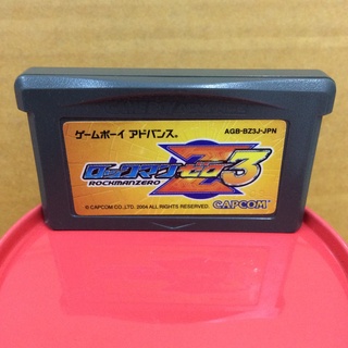 ตลับแท้ [GBA] [0083] Rockman Zero 3 (Japan) (AGB-BZ3J) Gameboy Game Boy Advance เกมบอย 0 Megaman Mega Man Rock