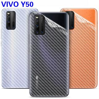 เคสมือถือป้องกันรอยสําหรับ Vivo V 19 A 31 A 11 Iqoo 3 V 17 V 15 V 11 V 9 V 7 V 5 V 3 Y 50 3 Dฟิล์มคาร์บอนไฟเบอร์