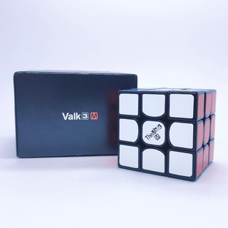 รูบิค 3x3 รูบิค แม่เหล็ก รูบิค ของแท้อย่างดี rubik 3x3 rubiks race QiYi Valk 3 M 3x3 Black magnetic cube SharkRubik