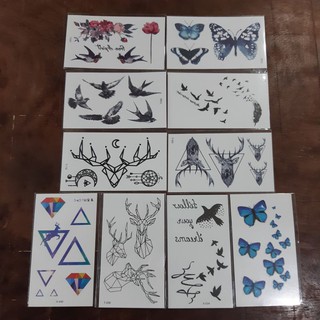 Tattoo Sticker X, T ชุดที่ 6